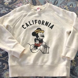 NWOT Uniqlo Mickey Mouse Sweatshirt